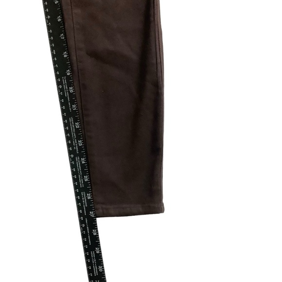 Paige Brown Hoxton Ankle Jeans Chicory Coffee / Chocolate Brown Size 26 - Picture 5 of 7